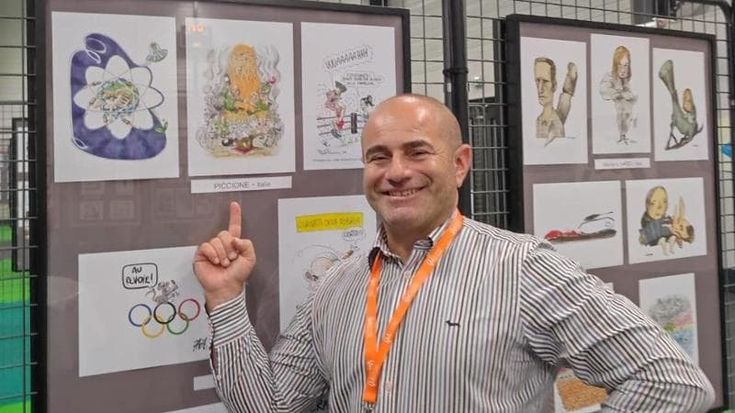 Paolo Piccione, "matita di Francia": il vignettista pugliese premiato dagli amici di Charlie Hebdo