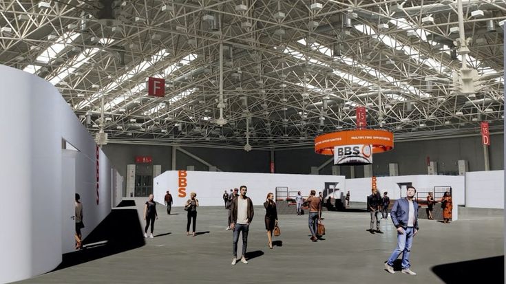 Le aule in Fiera della Business school: ecco il rendering