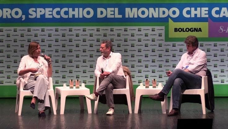 Repubblica delle Idee 2023, Perina e Rossi con Michele Serra: "Un fascista che si svegliasse oggi chiederebbe: 'che state facendo'?"