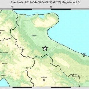 Foggia, lieve scossa di terremoto all'alba: epicentro vicino Cerignola