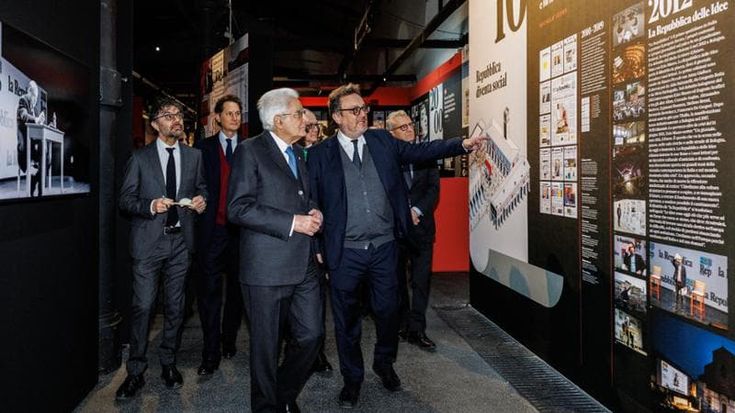 Mattarella alla mostra dei 50 anni: “Repubblica una comunità importante”