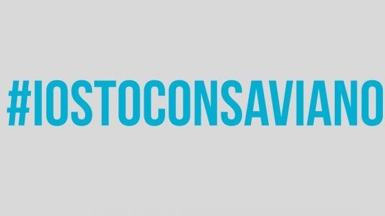 #iostoconSaviano, il grido social per la libertà di espressione 