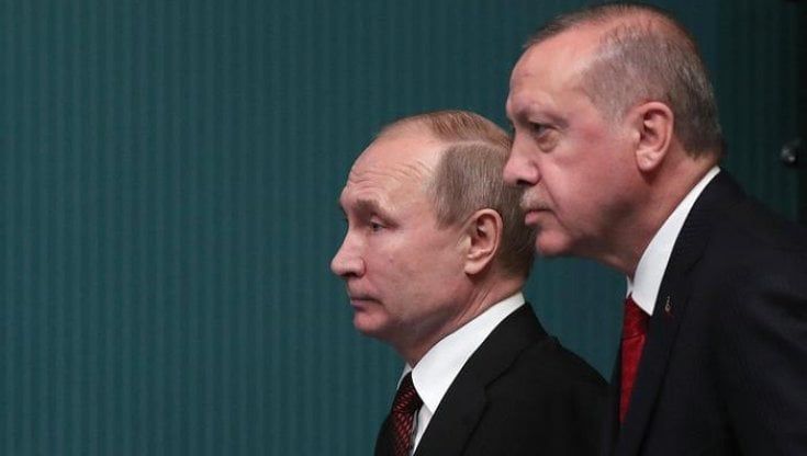 Lo zar Putin e il sultano Erdogan vanno insieme alla fiera dell’est