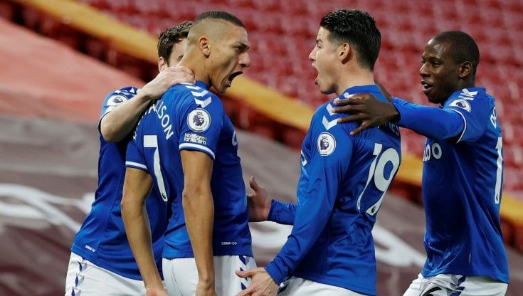 Premier, all'Everton il derby di Liverpool: Ancelotti batte 2-0 Klopp