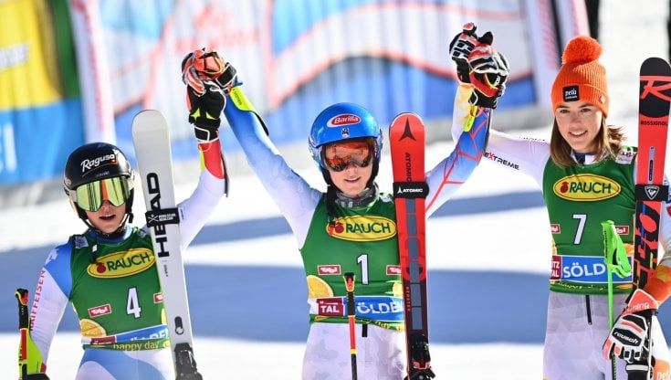 Sci, Mikaela Shiffrin vince il gigante di Soelden. Deludono le azzurre