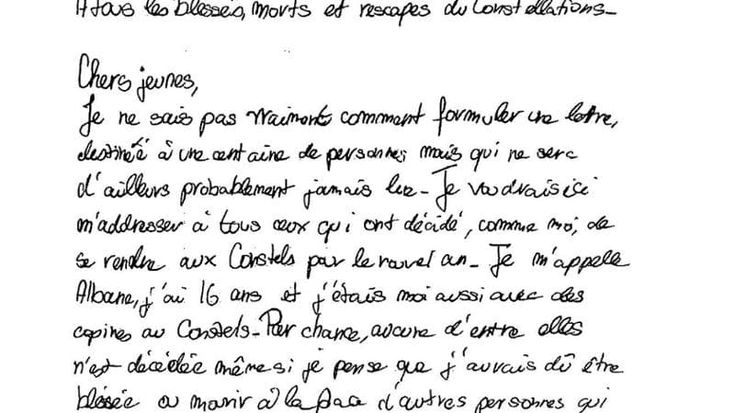 Crans, la lettera di una sopravvissuta: “Penso alle vittime tutti i giorni, lì dovevo morire io”