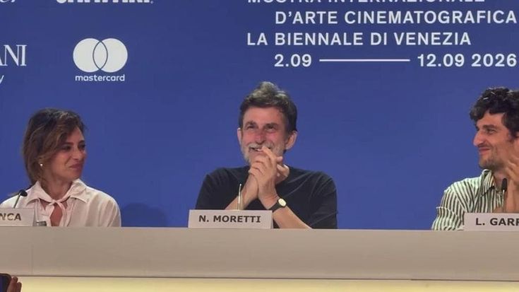 Venezia 83, Nanni Moretti si commuove per l'ovazione al suo arrivo