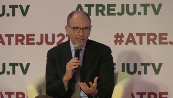 Se Atreju applaude Enrico Letta
