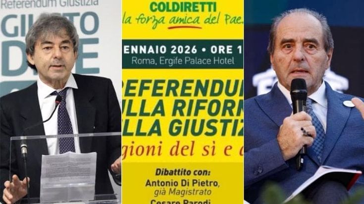 Referendum, Di Pietro contro Parodi: da Coldiretti il primo duello tra big. Ma è a porte chiuse