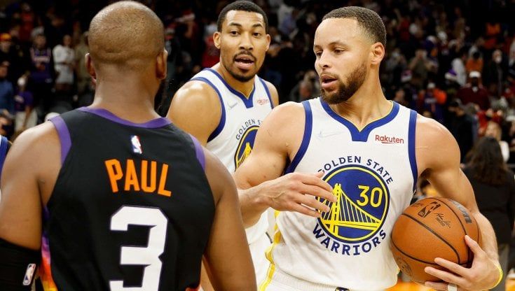 Basket, Nba: Golden State batte e scavalca Phoenix. Lakers in crisi totale: con i Nets è il quinto ko in fila