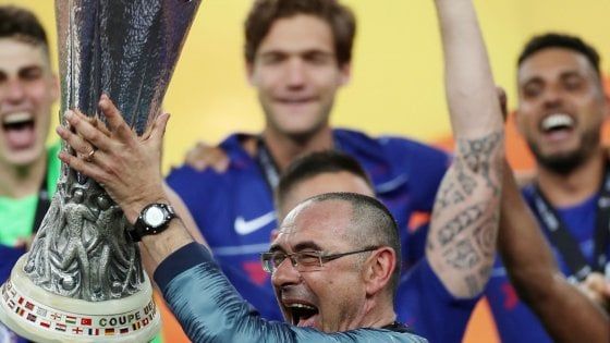 Europa League, Sarri si gode la vittoria e pensa al futuro: "Parlerò con il club per capire come migliorare"