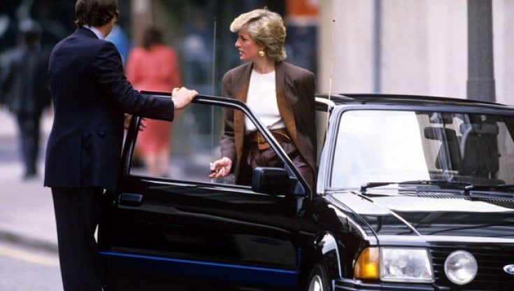 All'asta la Ford Escort di Lady D: storia di un'auto e della sua principessa