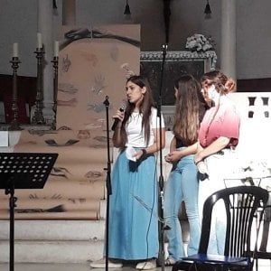 Bari, nella cattedrale l'installazione degli studenti del liceo artistico per ricordare Michele Fazio