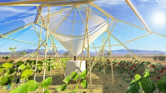 La tenda orto che combatte la siccità in Africa