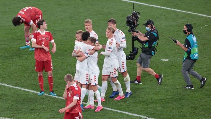 Europei, Russia-Danimarca 1-4: basta una vittoria ai danesi per andare agli ottavi