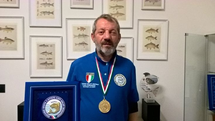 Mondiali pesca per disabili: Bottazzi campione del mondo