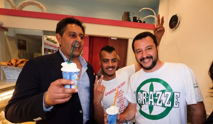 Salvini, uova a Imperia, gelato a Genova