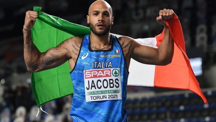 Atletica, Europei indoor: fantastico Jacobs, è oro all'Italia nei sessanta metri