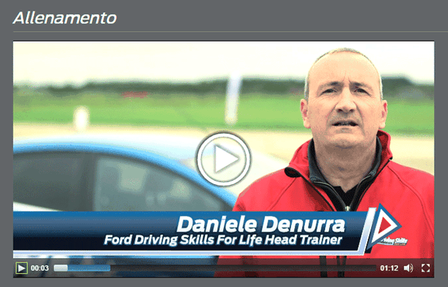 Sicurezza stradale, Ford con l'associazione Lorenzo Guarnieri