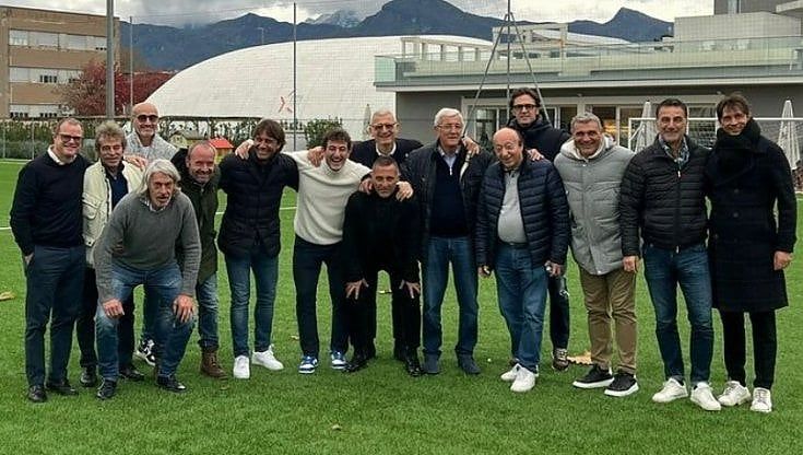 Conte ritrova la sua Juve con Moggi, Lippi e Montero