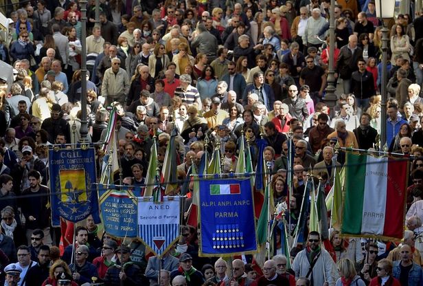 Parma ha ricordato la Festa della Liberazione