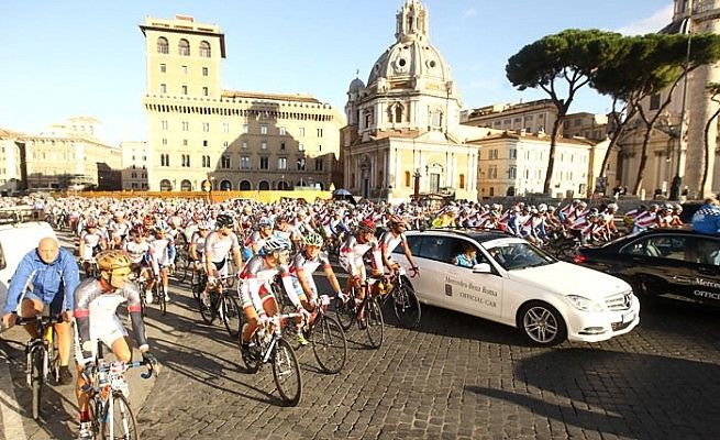 "Granfondo Campagnolo"<br />in bici dal centro ai Castelli
