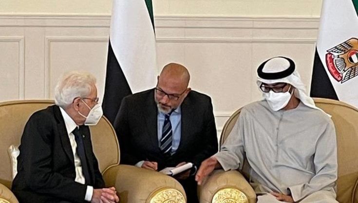 Viaggio lampo di Mattarella negli Emirati Arabi per far crescere il partenariato con l'Italia