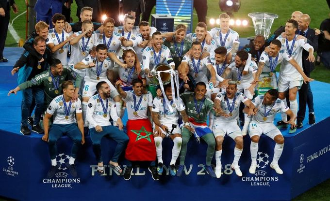 Champions League, la festa del Real Madrid