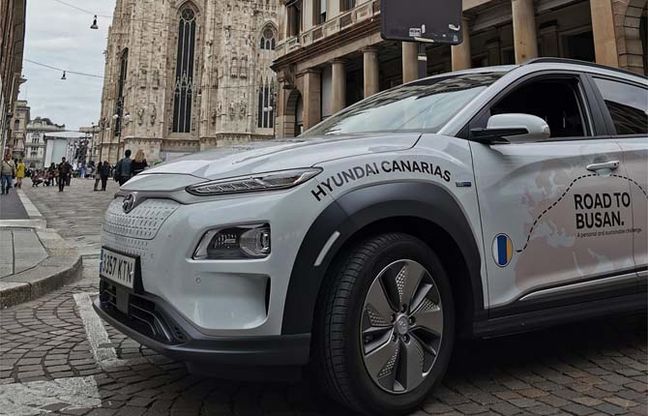 Hyundai Kona Electric, viaggio intorno al mondo