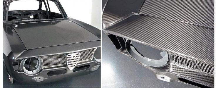Torna il mito della Giulia GTA, ma ora ha la scocca tutta in carbonio: ecco l' ultima magia di Alfaholics