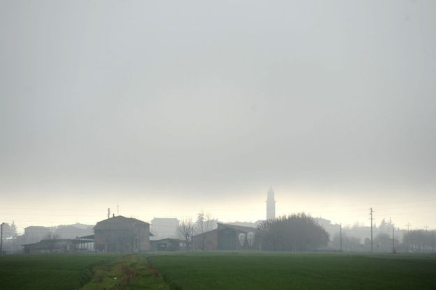 Cappa di smog sulla Pianura Padana