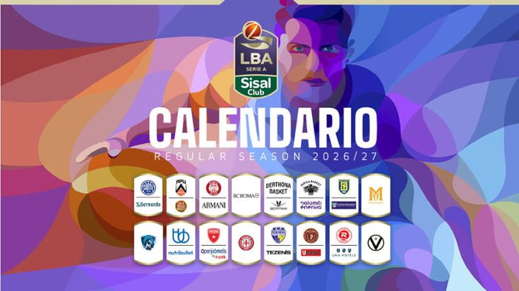 Basket, il calendario della serie A: si parte con Milano-Trieste, Varese-Bologna e Roma-Napoli