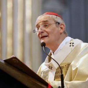 Bologna, Zuppi celebra la messa a San Luca