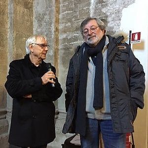 Francesco Guccini e Milo Manara, due artisti persi dietro le nuvole e la poesia: "Salviamo l'arte ferita dal sisma"