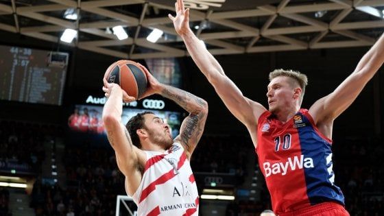 Basket, Eurolega: Milano sconfitta a Monaco dal Bayern 93-87