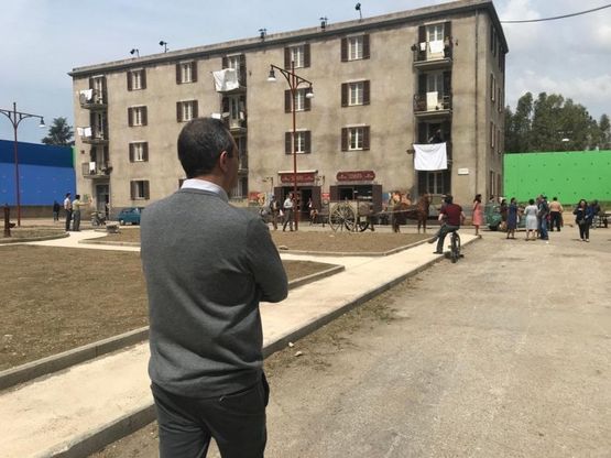 Napoli, foto dal set de "L'Amica geniale"