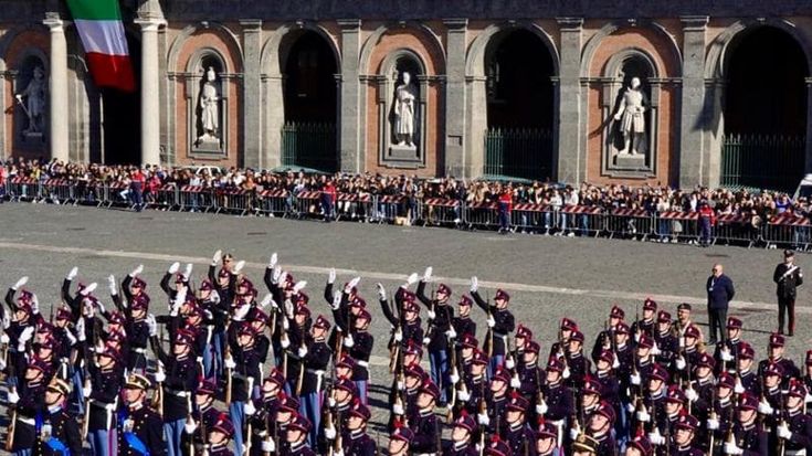 Napoli, giurano gli allievi della Nunziatella, presente anche il nuovo comandante dei carabinieri