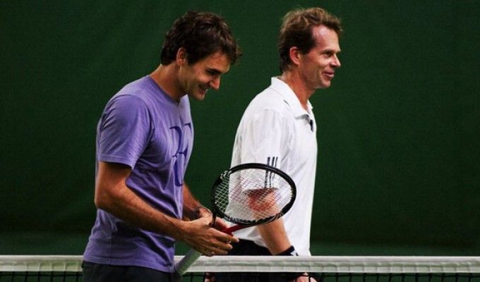 Tennis, Federer sceglie Edberg: "E' l'eroe della mia infanzia"