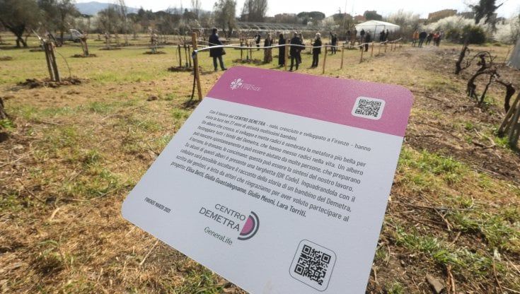 A Firenze nasce il bosco dei bambini, ogni albero racconta una storia