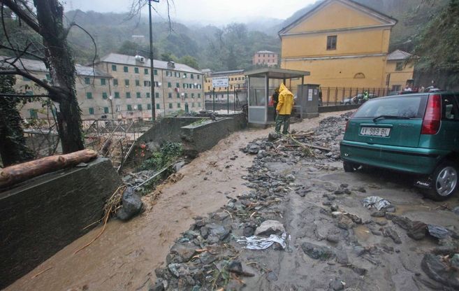 Genova, ancora alluvione