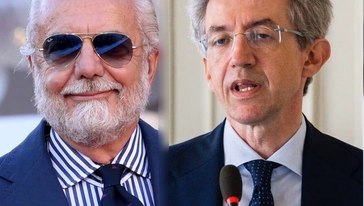 Napoli, Manfredi e De Laurentiis: faccia a faccia su lavori e museo Maradona