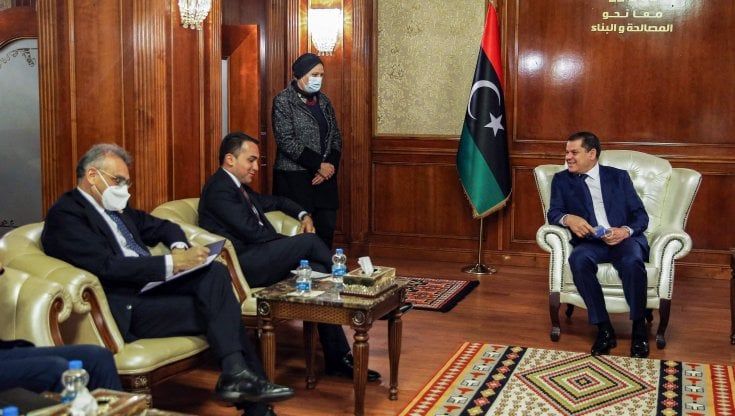 Di Maio a Tripoli con francesi e tedeschi: "Pronti a collaborare per far ripartire l'economia libica"