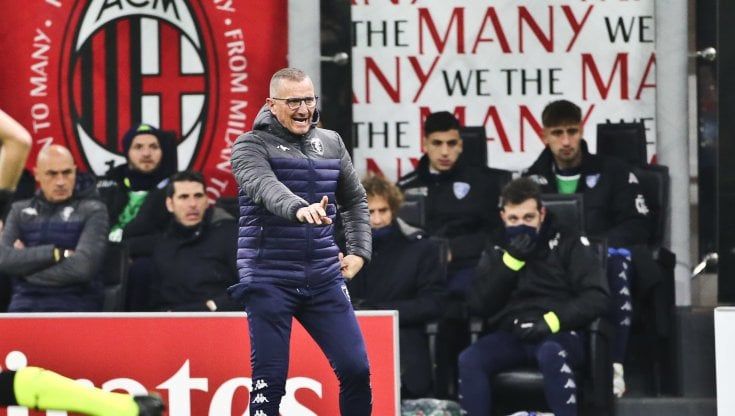Empoli, Andreazzoli: "Non siamo appagati, la vittoria arriverà presto"