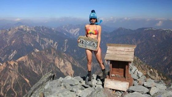 Taiwan, morta per congelamento la 'scalatrice in bikini' star dei social