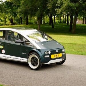  Lina, l'auto elettrica biodegradabile