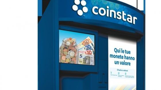 Coinstar, il gigante Usa cambia-spiccioli ora si espande in Italia