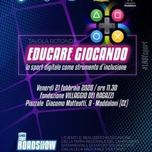 Campionato sperimentale di&nbsp; ESport:&nbsp;Tappa campana al “Villaggio dei Ragazzi”&nbsp;