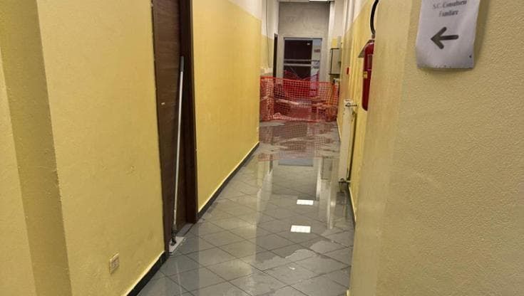Bolzaneto, allagata la Casa di Comunità inaugurata a giugno
