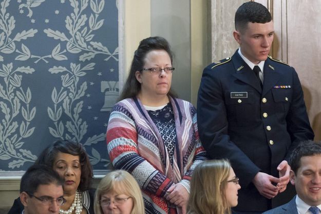 Kim Davis presente al discorso di Obama: si era rifiutata di sposare coppie gay