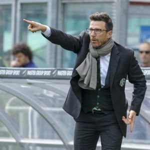 Sassuolo, Di Francesco chiede l'ultimo sforzo: ''Salvezza matematica, poi divertiamoci''